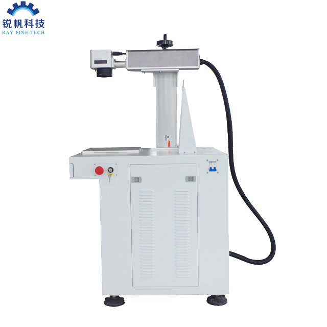 IPG MOPA 30W Galvo-Faserlaser-Markiermaschine für die Feinmarkierung auf Metallen und eloxiertem Aluminium