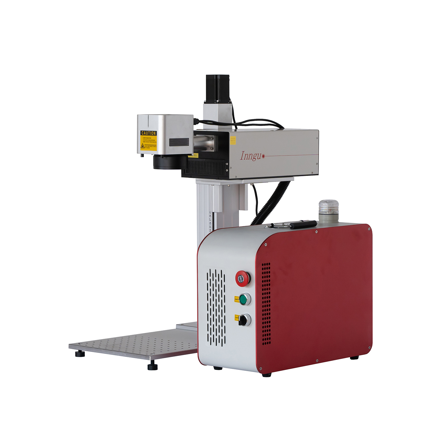 Tragbare kleine 3W 5W UV-Lasergravur-Markierungsmaschine Lasermarkierer mit Dreh- / XY-Tisch / XYZ-Tisch