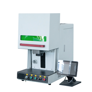 Vollständig geschlossene automatische Tür 20 W 30 W 50 W 60 W 80 W 100 W JPT MOPA Faserlaser-Markierungsmaschine