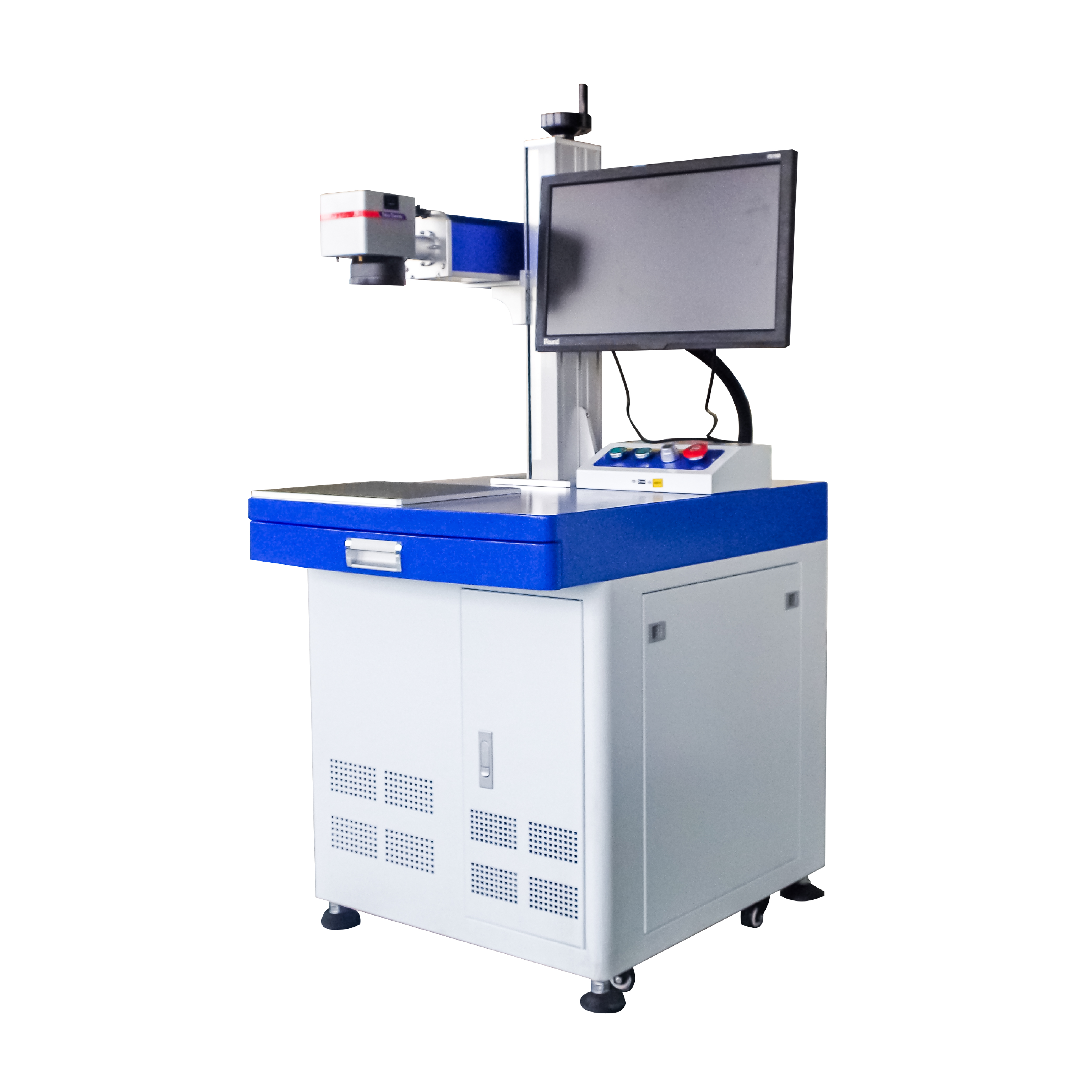 Metalllaser-Graviermaschine Metallfaser-Laserbeschriftungsmaschine 20w 30w 50w Graviermaschine