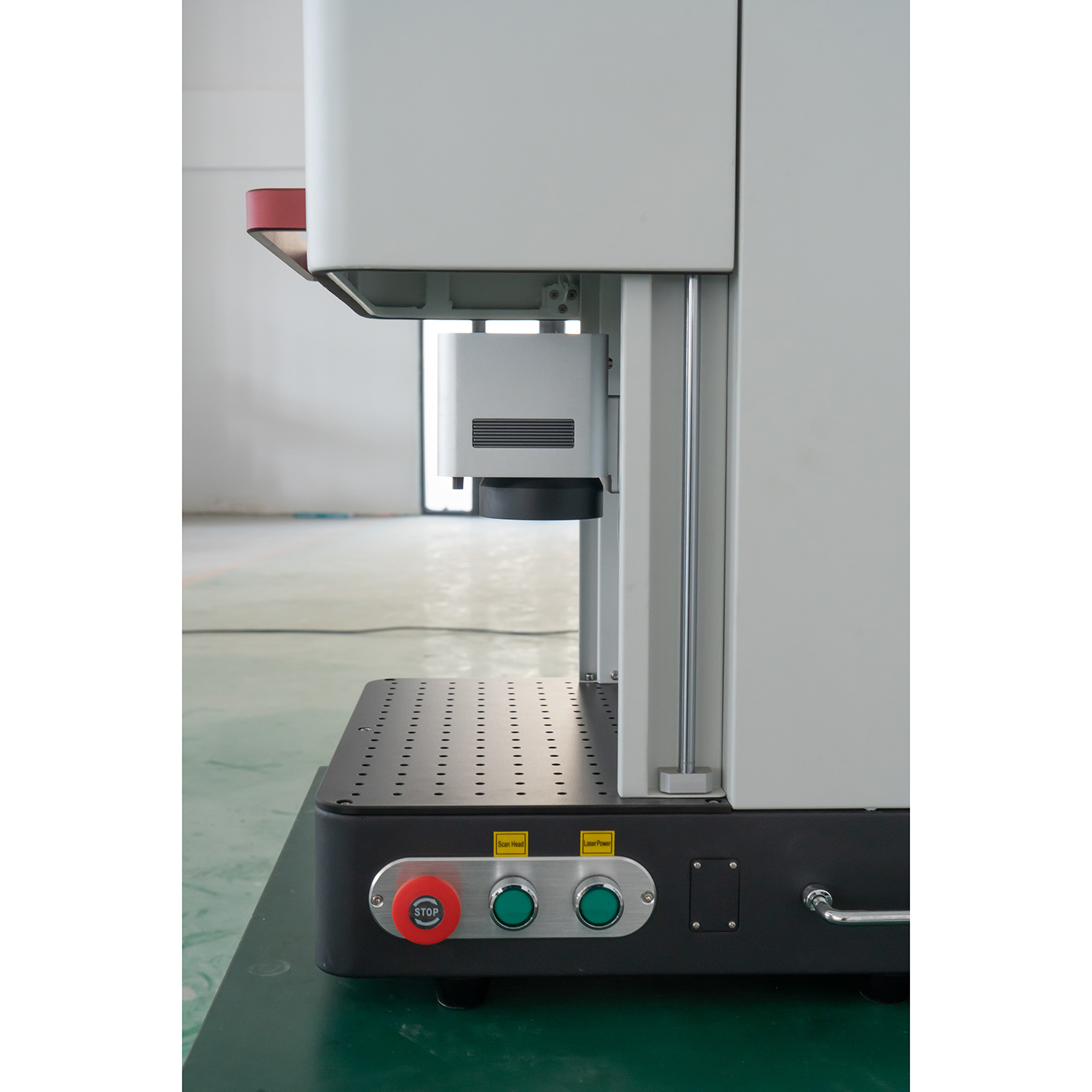 20W 30W 50W JPT MOPA Faserlaser-Markierungsmaschine Tragbare Mini-Faserlaser-Markierungsmaschine
