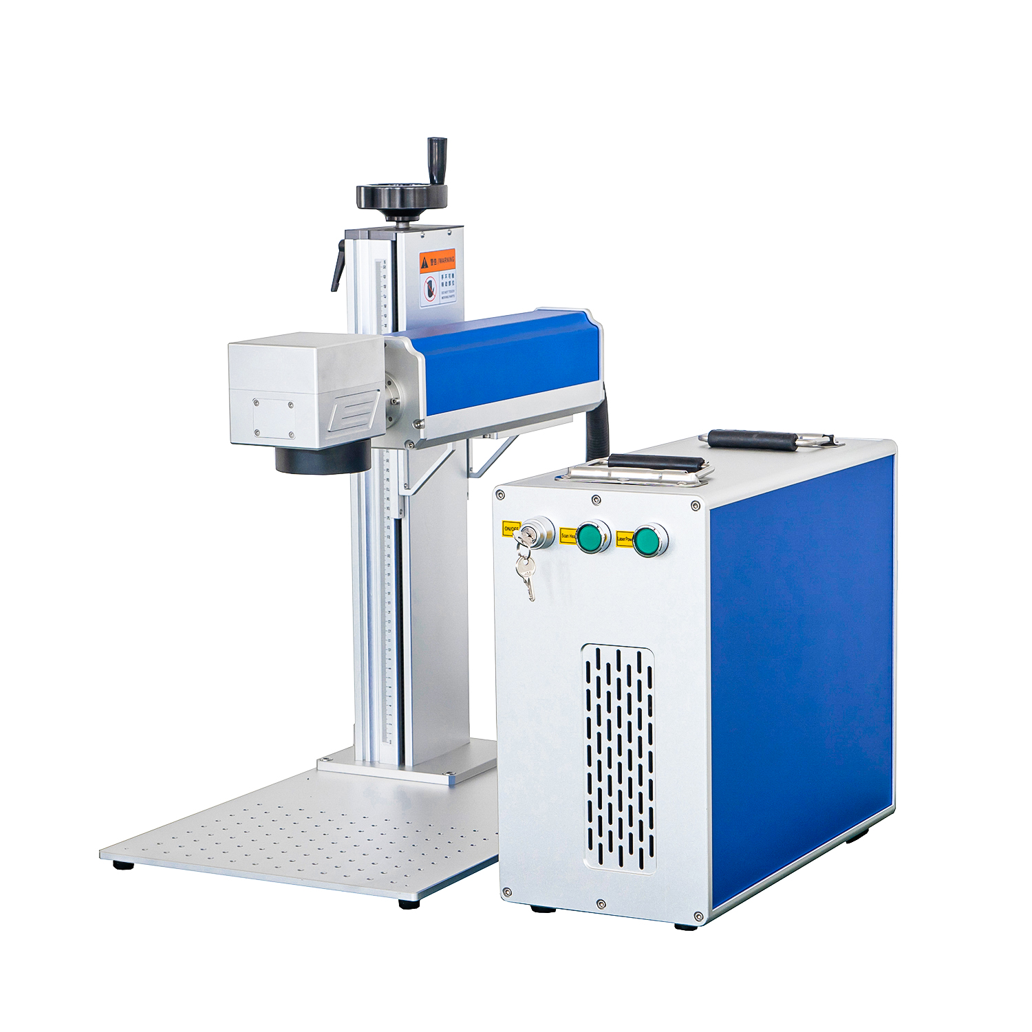 Faserbeschriftungsmaschine Laserbeschriftungsmaschine und Lasergravurmaschine Mopa 100W JPT Color 60W 30W 50W